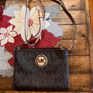 Michael Kors Fulton Small Crossbody Black